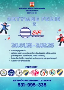 Ferie zimowe 2025 w Inowrocławiu